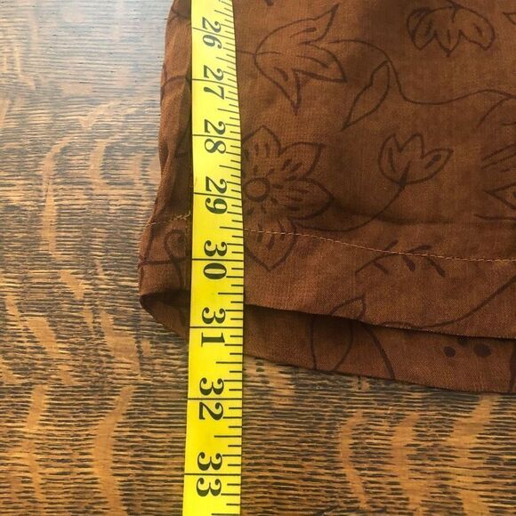 Cache Three Piece Brown and Gold Boho Tunic and Harem Pants - Picture 16 of 16